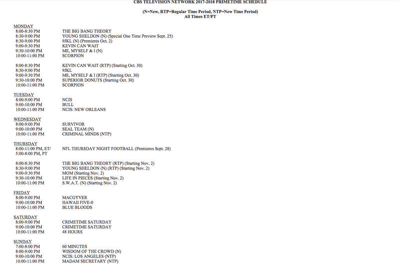 Screenshot: CBS press release